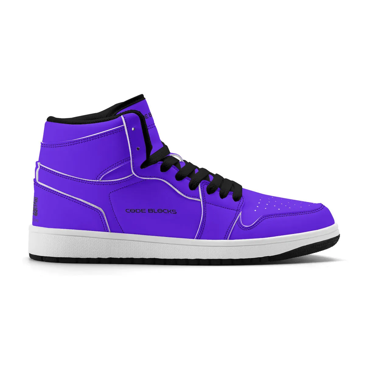 Unisex New Synthetic Leather High Top Sneakers