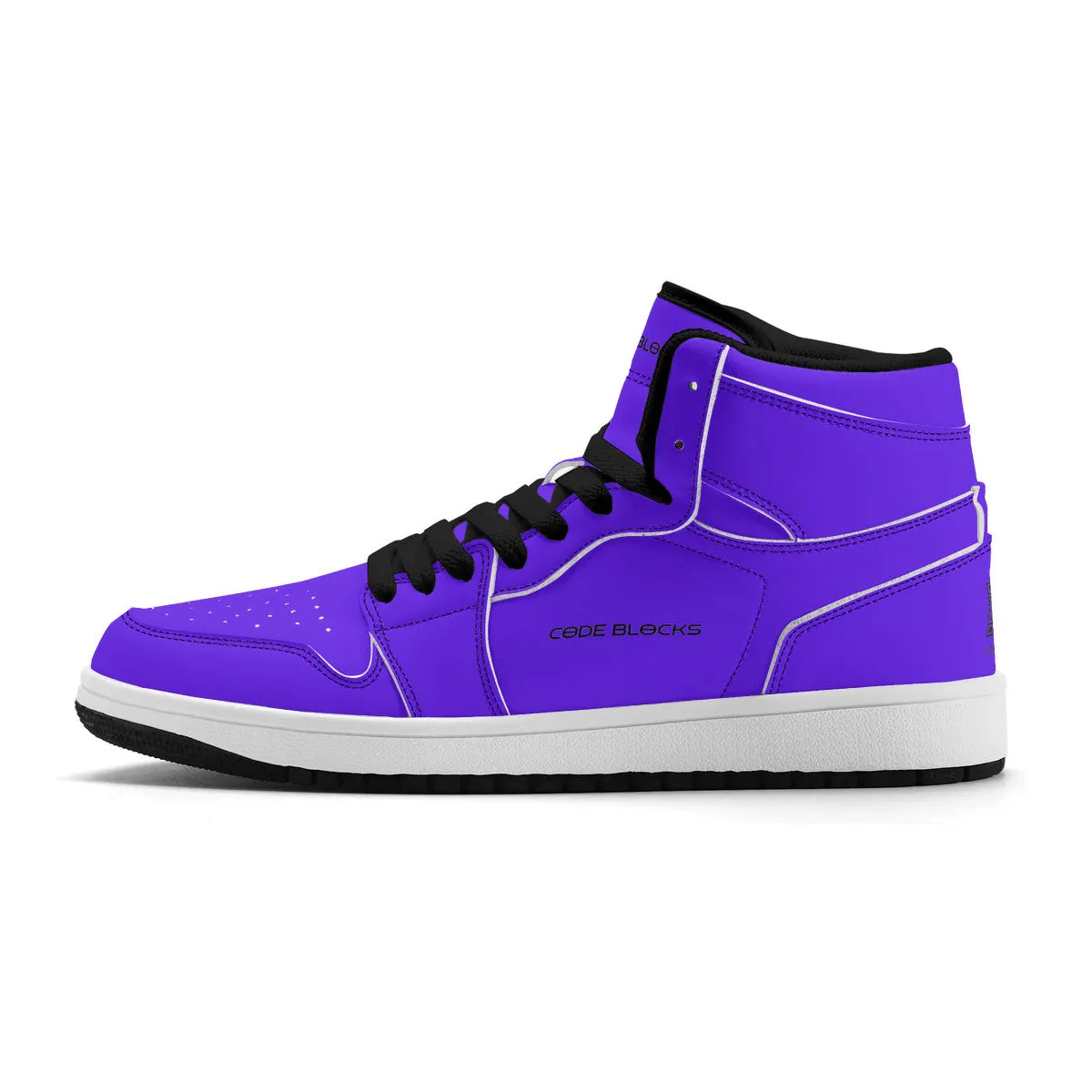 Unisex New Synthetic Leather High Top Sneakers