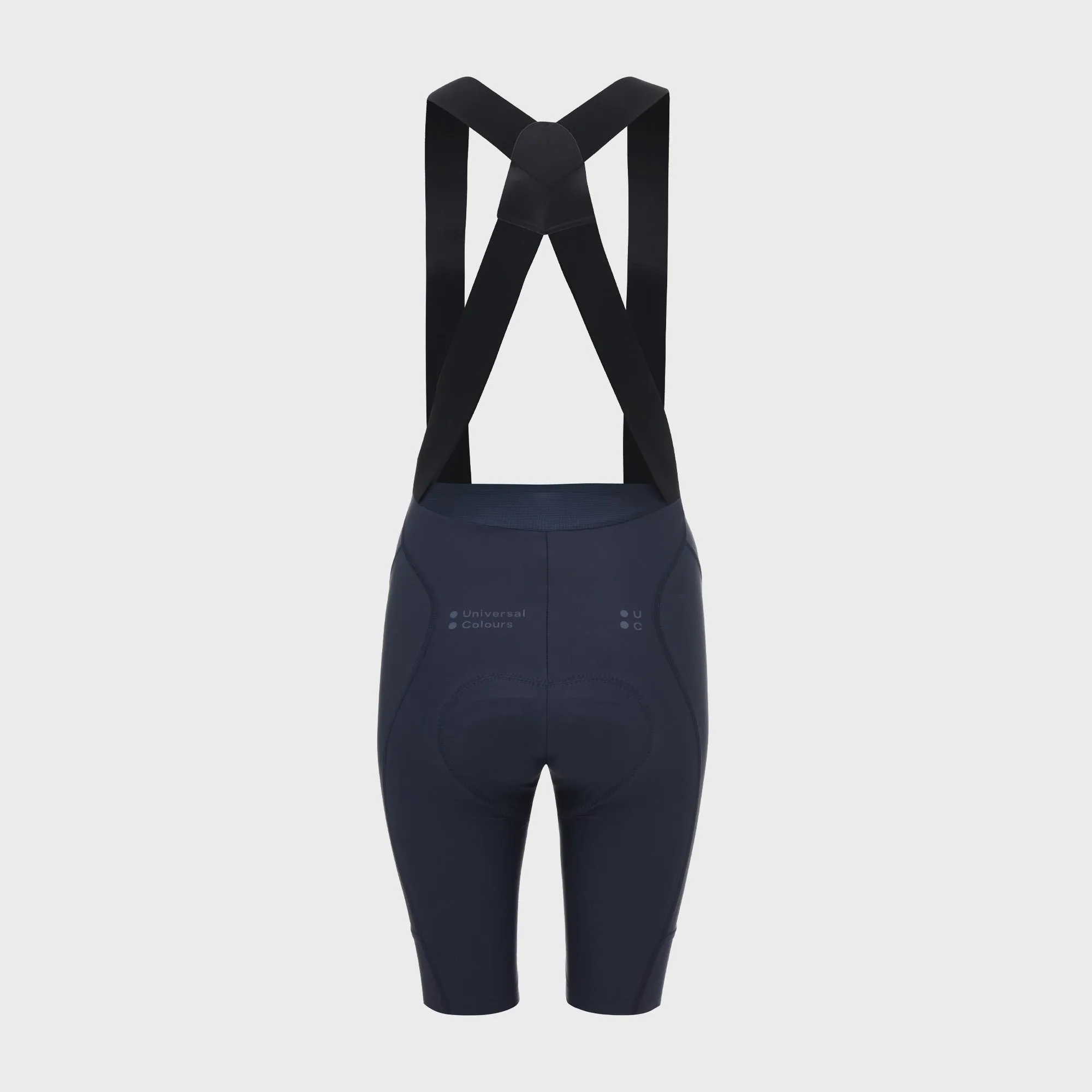 Universal Colours Women's Mono Bib Short - Navy Blue