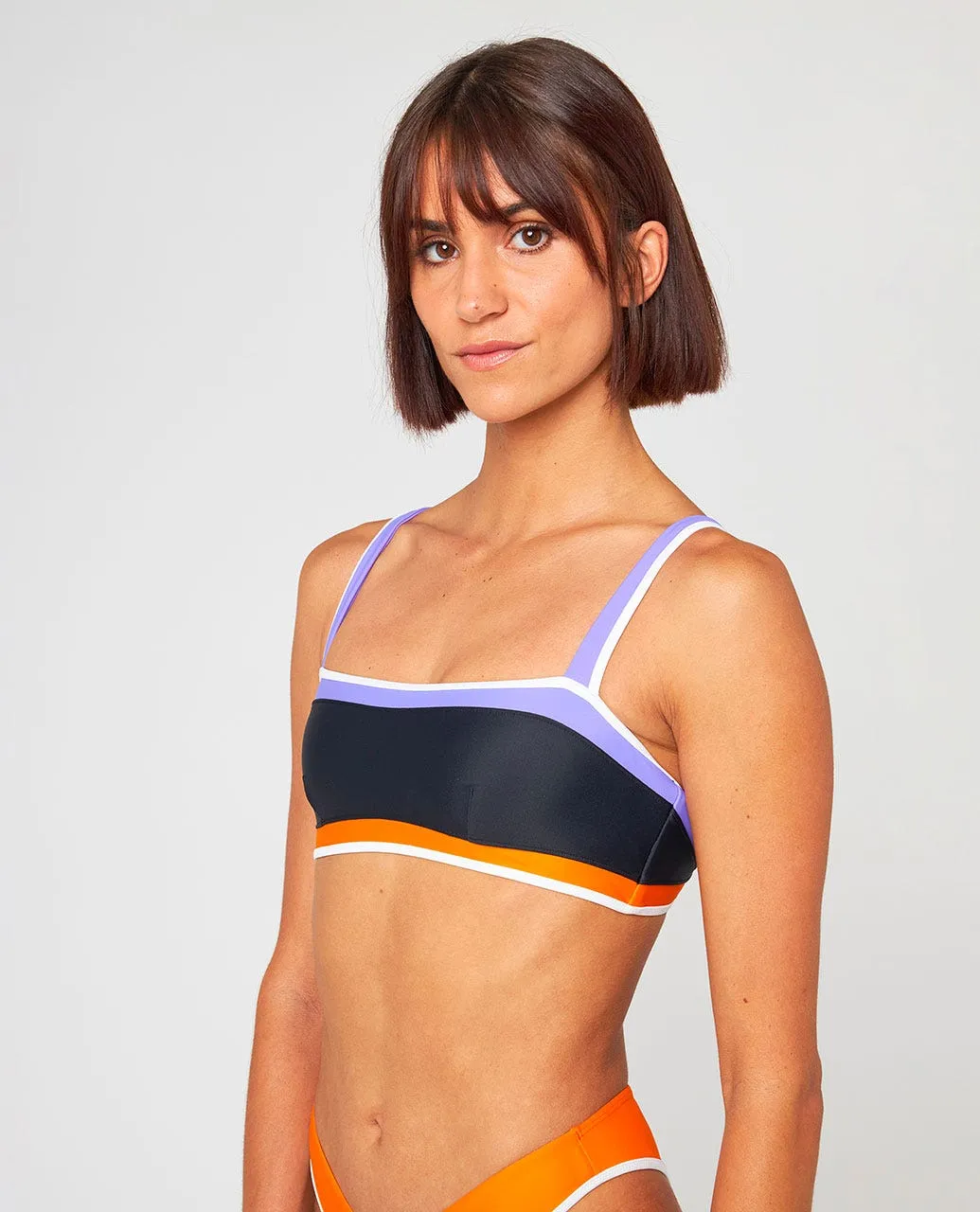 VV NEW BRA TOP - BLACK