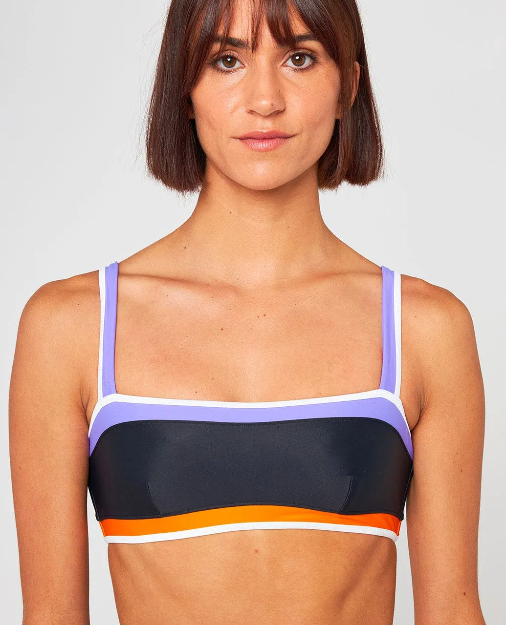 VV NEW BRA TOP - BLACK