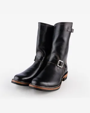 Wesco® - 10" Horween Horsehide  Engineer Boot - Black. The "Mister Lou"