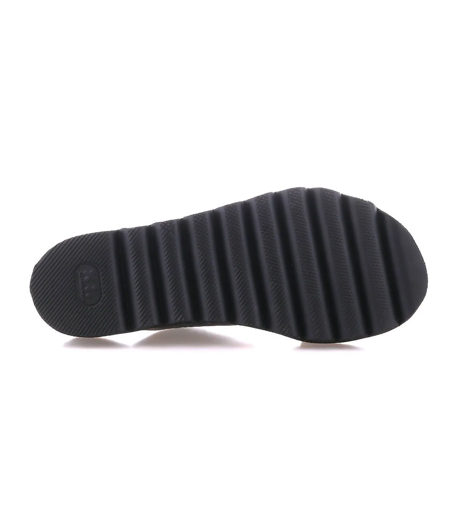 Women's Chow Leather Sandal In Black Lux