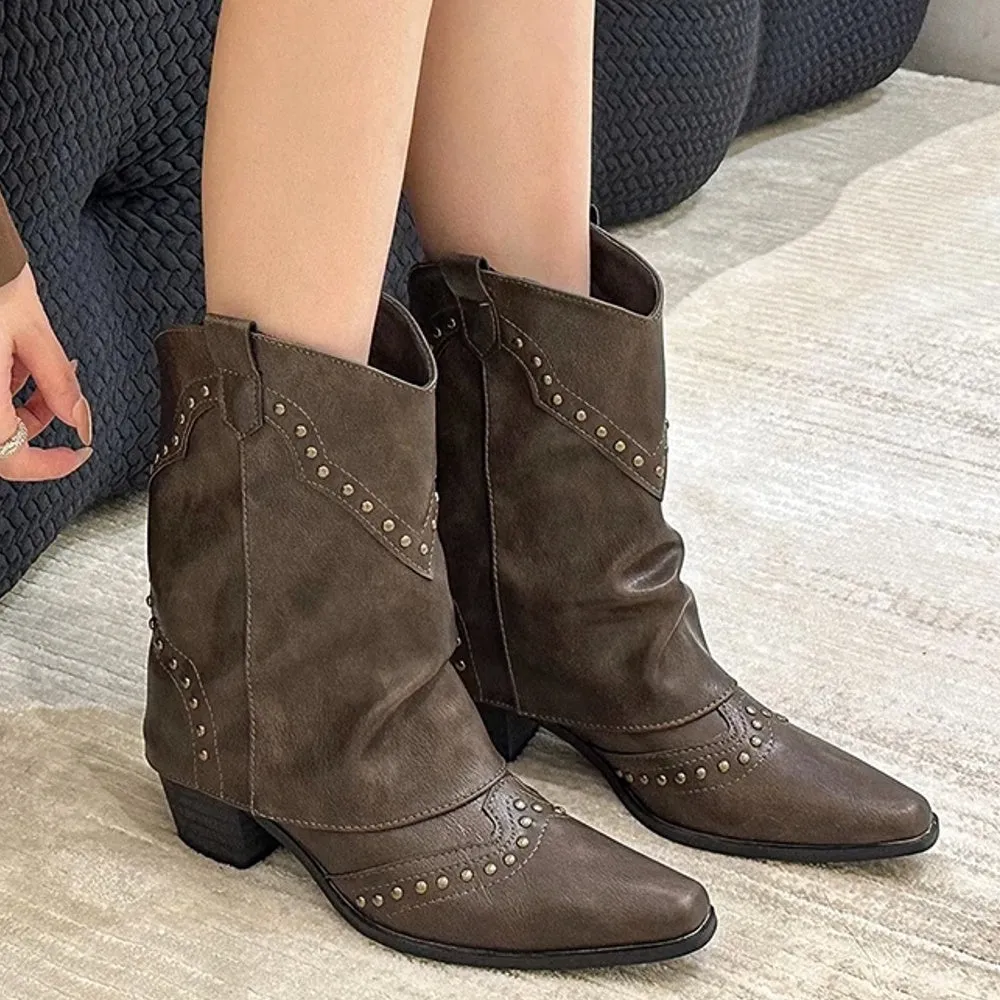 Women's High Heel Ankle Boots