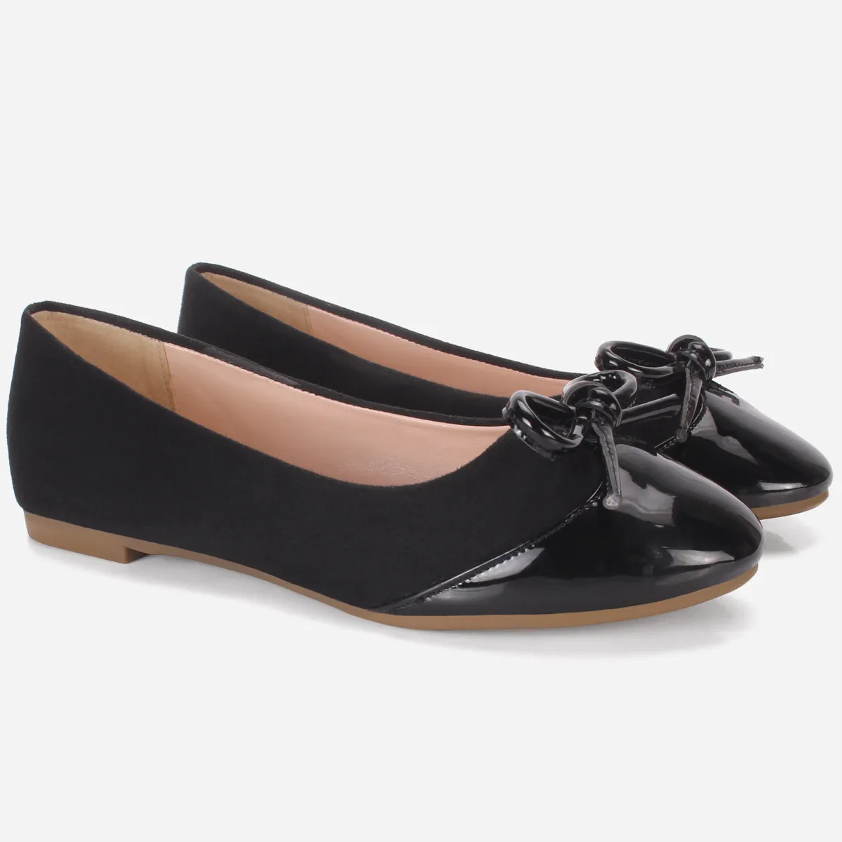 Womens "ERMEN" Rounded Toe Flat Shoes