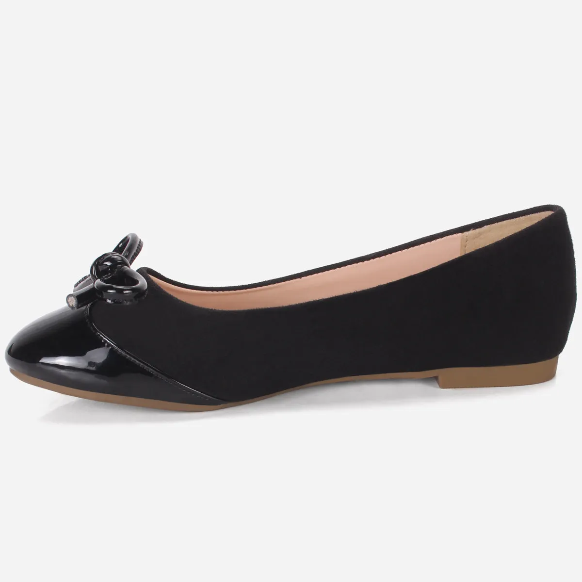 Womens "ERMEN" Rounded Toe Flat Shoes