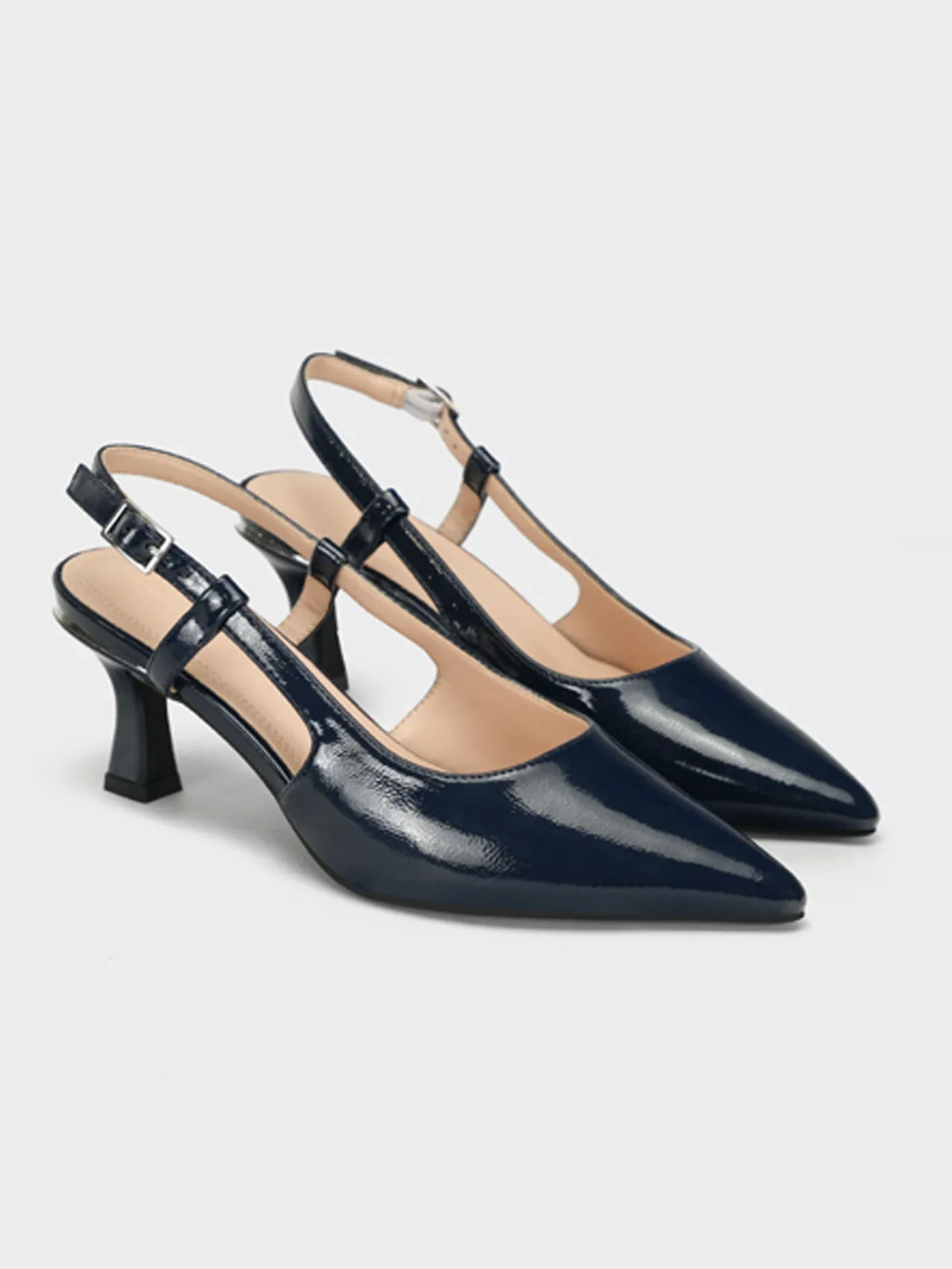 Womens "KOZUE" Pointy Slingback Sandals