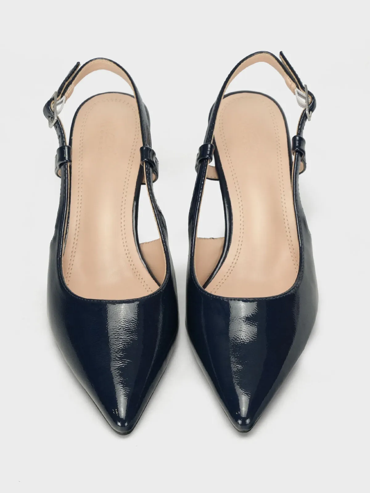 Womens "KOZUE" Pointy Slingback Sandals