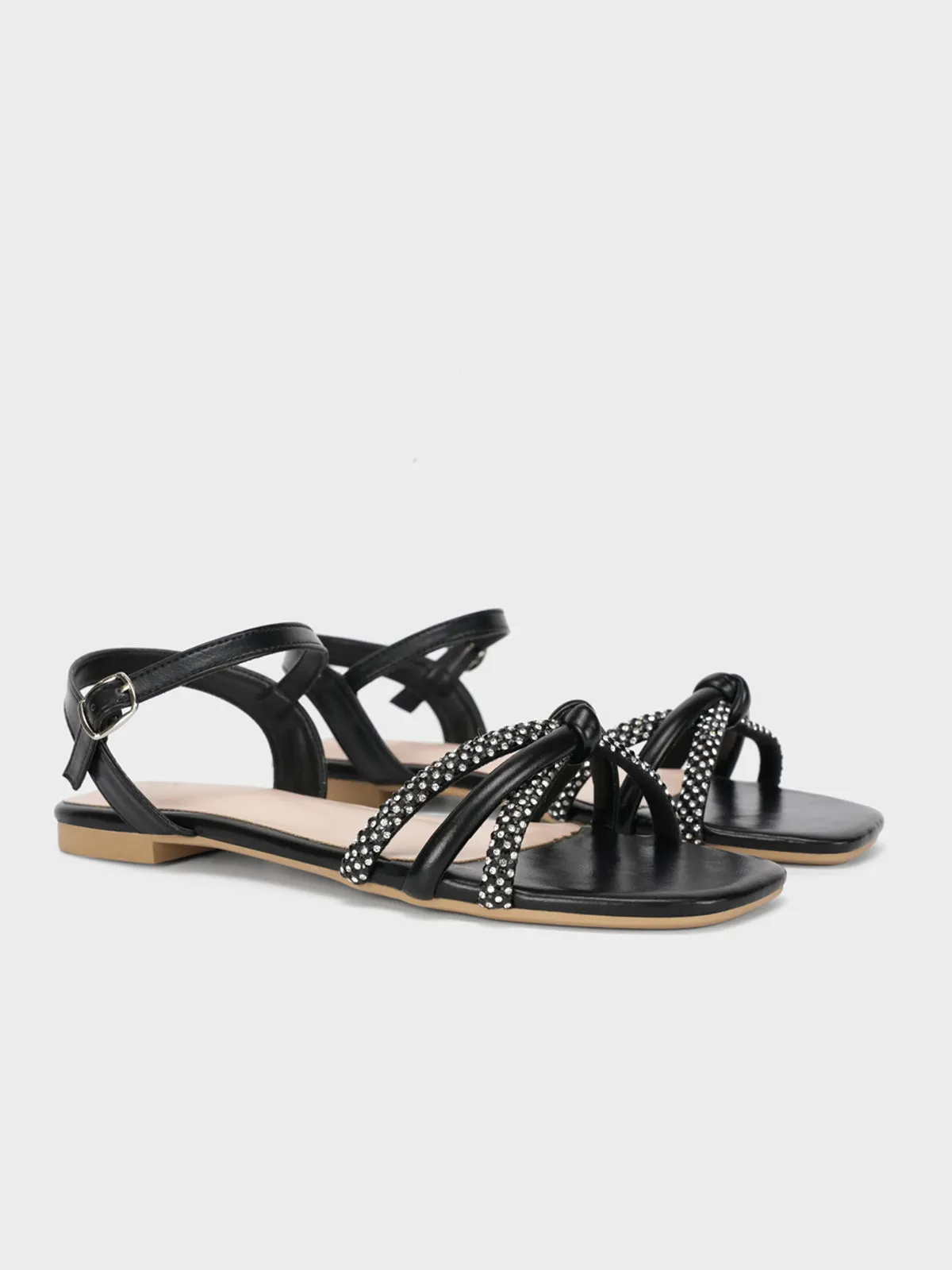 Women's "PACO" Crossover Summer Flat Sandals