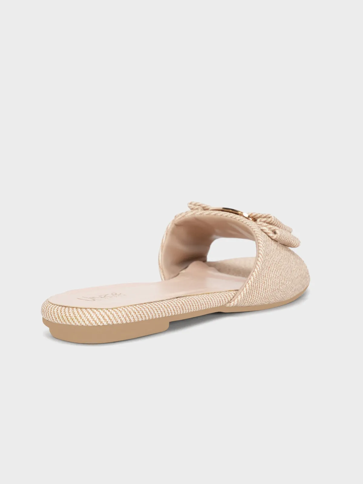 Womens "VINCENT" Decorated Summer Slippers