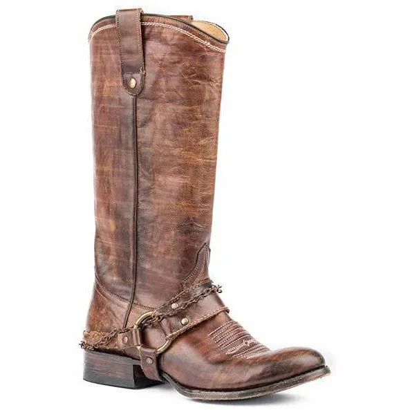 Women's Roper Selah Boots Handcrafted Brown