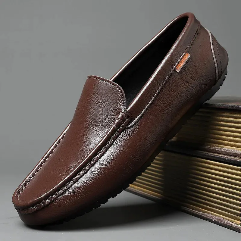 Zane Genuine Leather Loafers