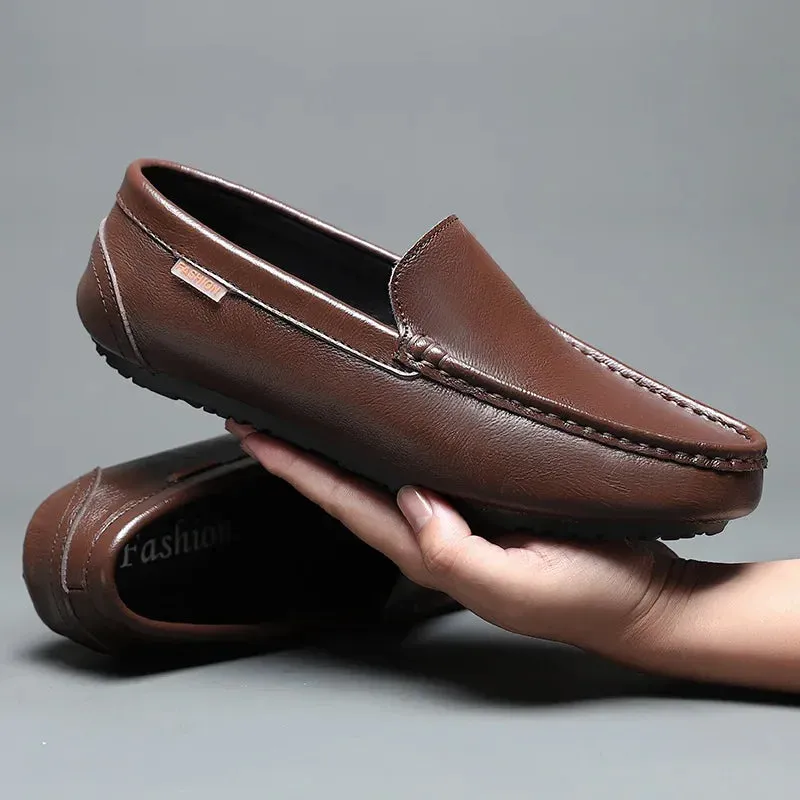 Zane Genuine Leather Loafers